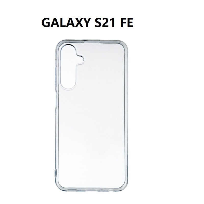 SILICONNE SIMPLE GALAXY S21 FE TRANSPARENT