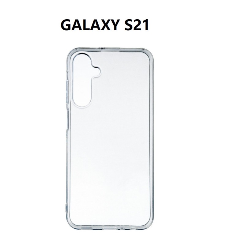 SILICONNE SIMPLE GALAXY S21 TRANSPARENT SILICONNE SIMPLE GALAXY S21 TRANSPARENT