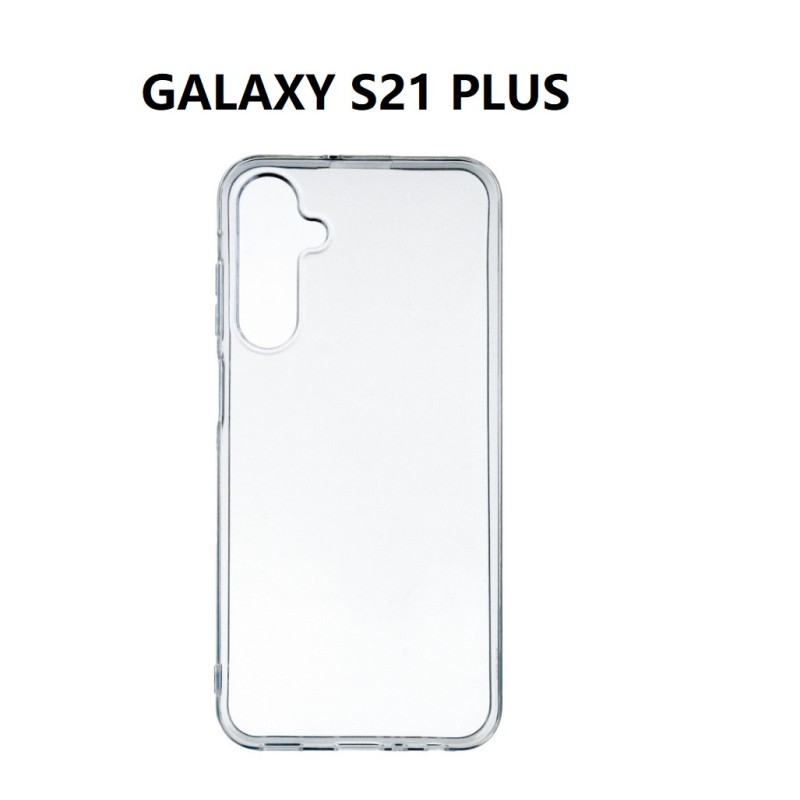 SILICONNE SIMPLE GALAXY S21 PLUS TRANSPARENT