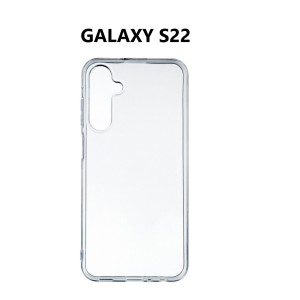 SILICONNE SIMPLE GALAXY S22 TRANSPARENT