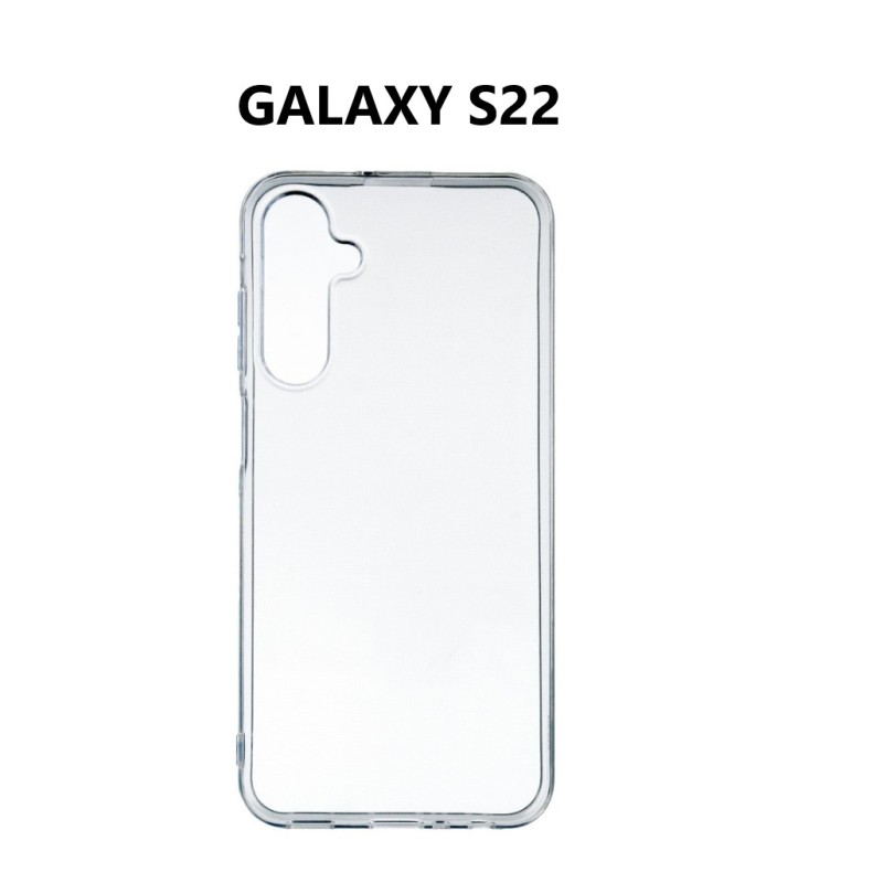 SILICONNE SIMPLE GALAXY S22 TRANSPARENT SILICONNE SIMPLE GALAXY S22 TRANSPARENT