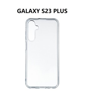 SILICONNE SIMPLE GALAXY S23 PLUS TRANSPARENT