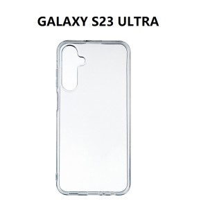 SILICONNE SIMPLE  GALAXY  S23 ULTRA TRANSPARENT