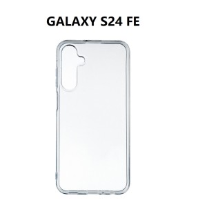 SILICONNE SIMPLE GALAXY S24 FE TRANSPARENT