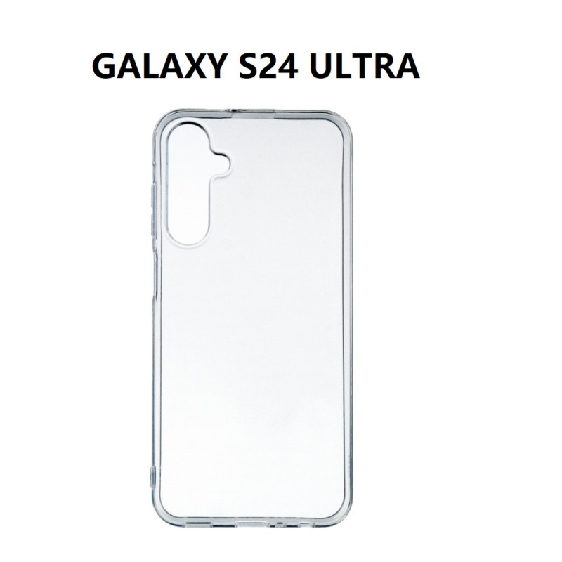 SILICONNE SIMPLE TRANSPARENT GALAXY S24 ULTRA SILICONNE SIMPLE TRANSPARENT GALAXY S24 ULTRA