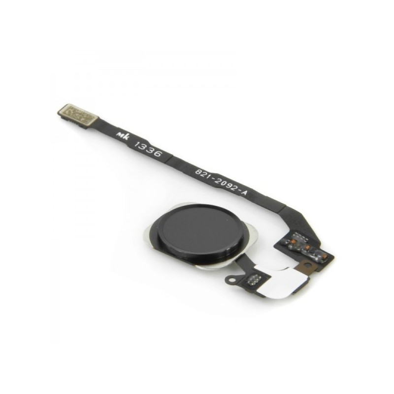 Nappe + bouton home - Noir - iPhone SE