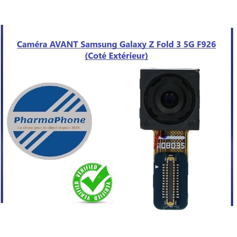CAMERA AVANT COTE EXTERIEURE Z FOLD 3