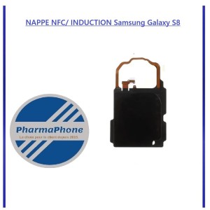 NAPPE NFC/ INDUCTION Samsung Galaxy S8 EMPLACEMENT :