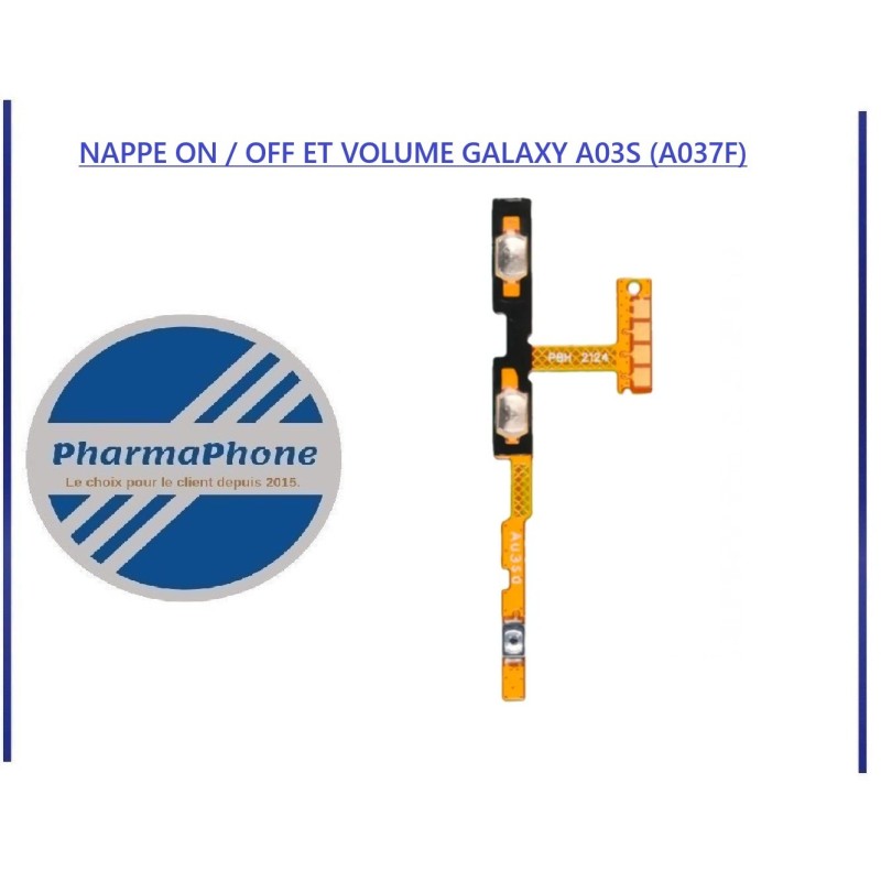 NAPPE POWER SAMSUNG GALAXY A03S (A037) -  - EMPLACEMENT: Z2-R15-E13