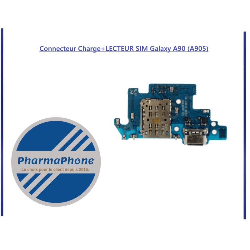 Connecteur Charge + LECTEUR SIM Galaxy A90 (A905) - EMPLACEMENT: Z2-R15-E13 Connecteur Charge + LECTEUR SIM Galaxy A90 (A905) - EMPLACEMENT: Z2-R15-E13