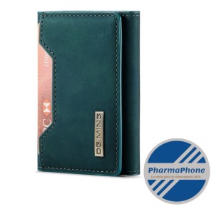 PORTE CARTE DG.MING (Simili cuir) VERT - EMPLACEMENT: Z02-B200-E01