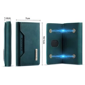 PORTE CARTE DG.MING (Simili cuir) VERT - EMPLACEMENT: Z02-B200-E01