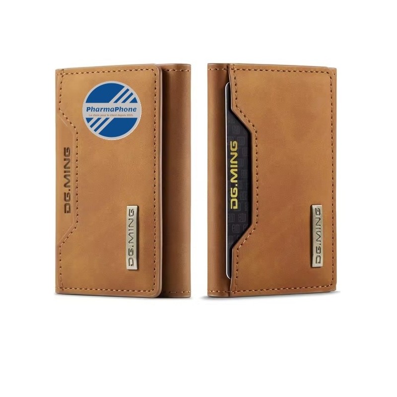 PORTE CARTE DG.MING (Simili cuir) MARRON - EMPLACEMENT: Z02-B200-E01 PORTE CARTE DG.MING (Simili cuir) MARRON - EMPLACEMENT: Z02-B200-E01