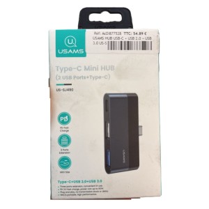 USAMS TYPE-C MINI HUB (US-SJ490) EMPLACEMENT:
