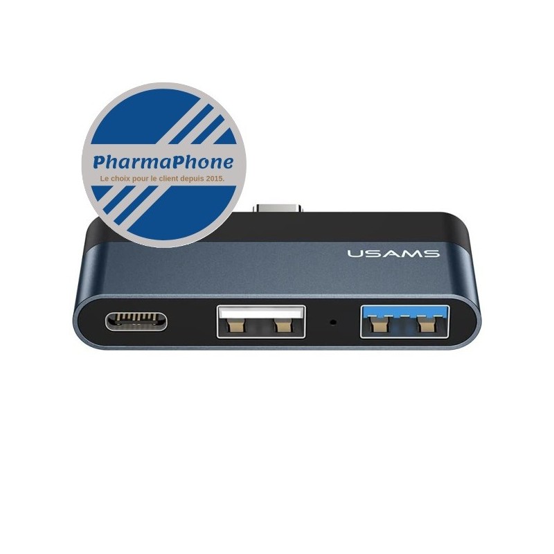 USAMS TYPE-C MINI HUB (US-SJ490) EMPLACEMENT: USAMS TYPE-C MINI HUB (US-SJ490) EMPLACEMENT: