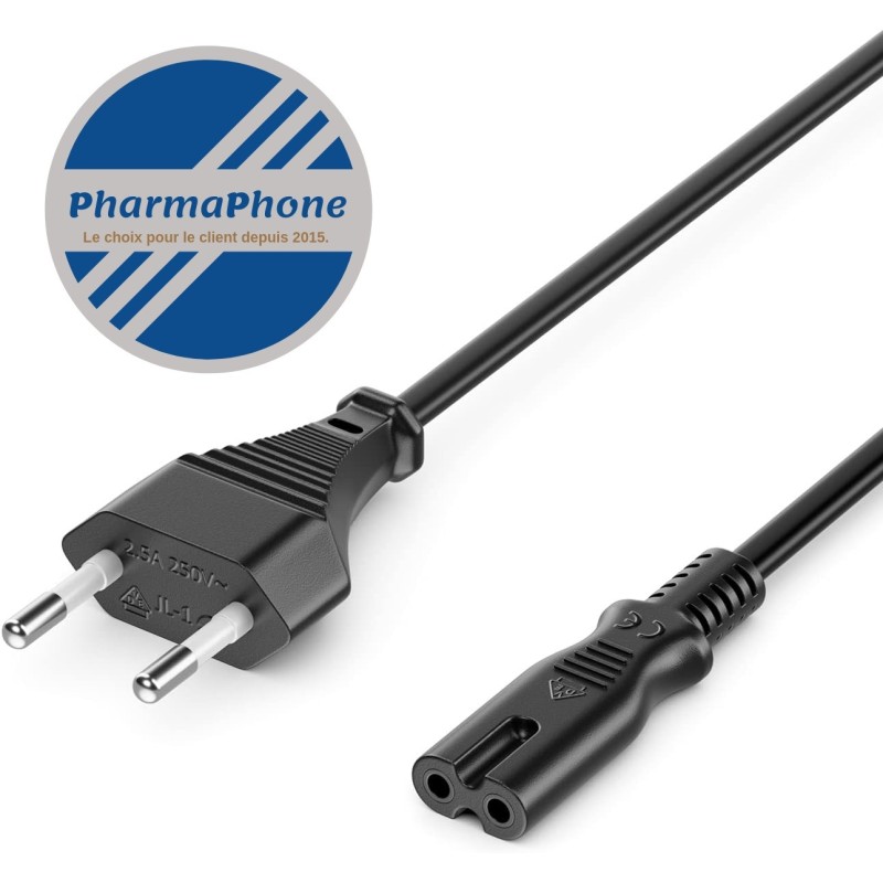 CABLE ALIMENTATION PS4/ PS4 SLIM (CEE 7-16/ IEC C7) 1.5M - EMPLACEMENT : Z2 - B30 - E02 CABLE ALIMENTATION PS4/ PS4 SLIM (CEE 7-16/ IEC C7) 1.5M - EMPLACEMENT : Z2 - B30 - E02