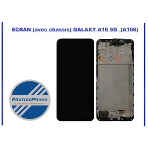 ECRAN (avec chassis) GALAXY A16 5G  (A166) EMPLACEMENT :