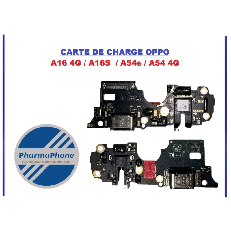 CARTE DE CHARGE OPPO A16 4G / A54s / A16s / A54 4G CARTE DE CHARGE OPPO A16 4G / A54s / A16s / A54 4G