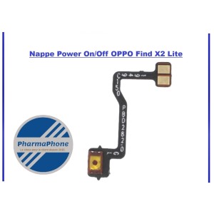 Nappe Power On/Off  OPPO Find X2 Lite - EMPLACEMENT: Z2-R15-B15