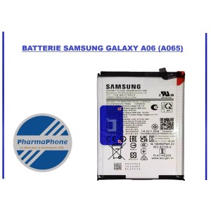 BATTERIE SAMSUNG GALAXY A06 (A065) EMPLACEMENT :