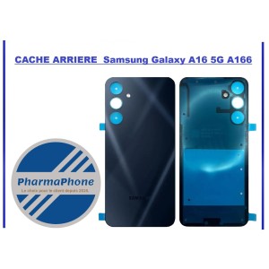 CACHE ARRIERE  Samsung Galaxy A16 4G A165 Bleu Nuit - emplacement :