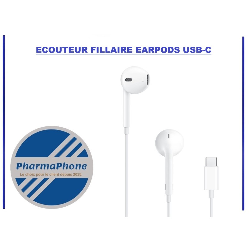 ECOUTEUR FILLAIRE EARPODS USB-C - EMPLACEMENT: Z2 - B30 - E01 ECOUTEUR FILLAIRE EARPODS USB-C - EMPLACEMENT: Z2 - B30 - E01