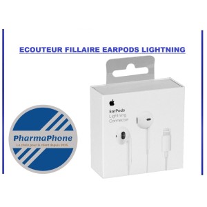 ACHETER  ECOUTEUR FILLAIRE EARPODS LIGHTNING  AUBAINE ANTILLES  MARTINIQUE GUADELOUPE GUYANE
