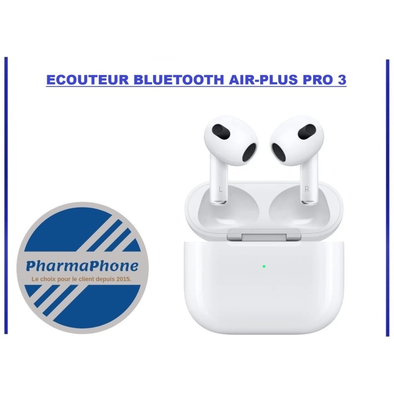 ECOUTEUR BLUETOOTH AIR-PLUS PRO  EMPLACEMENT: Z2 - B105 - E05