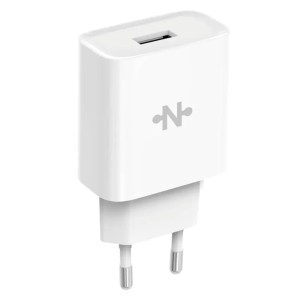 Chargeur Secteur USB-A 5WATT 1.0A CONNECT MC-CB5W BLANC - EMPLACEMENT: Z02 - B200 - E05