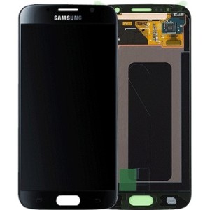 Bloc afficheur Galaxy S6 G-920F noir