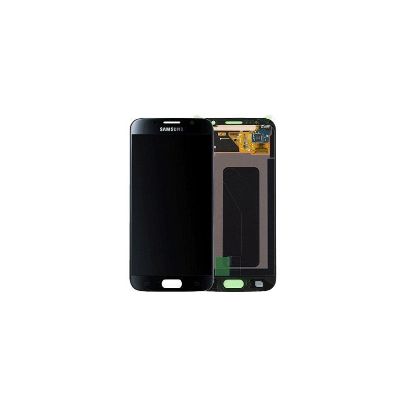 Bloc afficheur Galaxy S6 G-920F noir