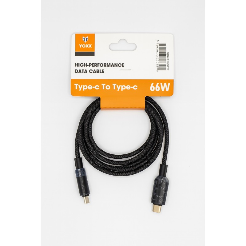 VONK CABLE TYPE-C vers TYPE-C - TRESSE + AFFICHAGE 60W - EMPLACEMENT: VONK CABLE TYPE-C vers TYPE-C - TRESSE + AFFICHAGE 60W - EMPLACEMENT: