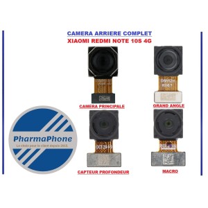 CAMERA ARRIERE COMPLET XIAOMI REDMI NOTE 10S 4G
