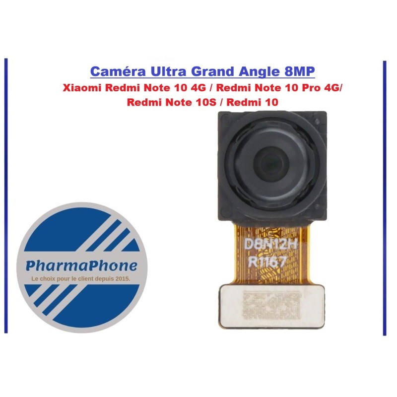 Capteur Caméra Arrière 8MP Ultra Grand-angle Pour Xiaomi Redmi Note 11 4G - Pièce De Rechange Neuve