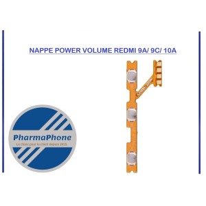 NAPPE POWER VOLUME REDMI 9A/ 9C/ 10A 