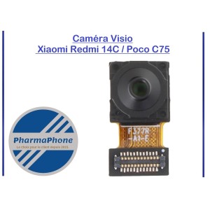 CAMERA AVANT (VISIO) XIAOMI REDMI 14C - EMPLACEMENT: