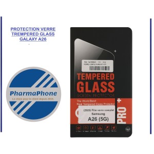 VERRE COMPLET PROTECTION ECRAN SAMSUNG GALAXY A26