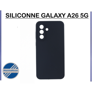 COQUE SILICONE NOIR GALAXY A06   POUR PROTEGER VOTRE IPHONE