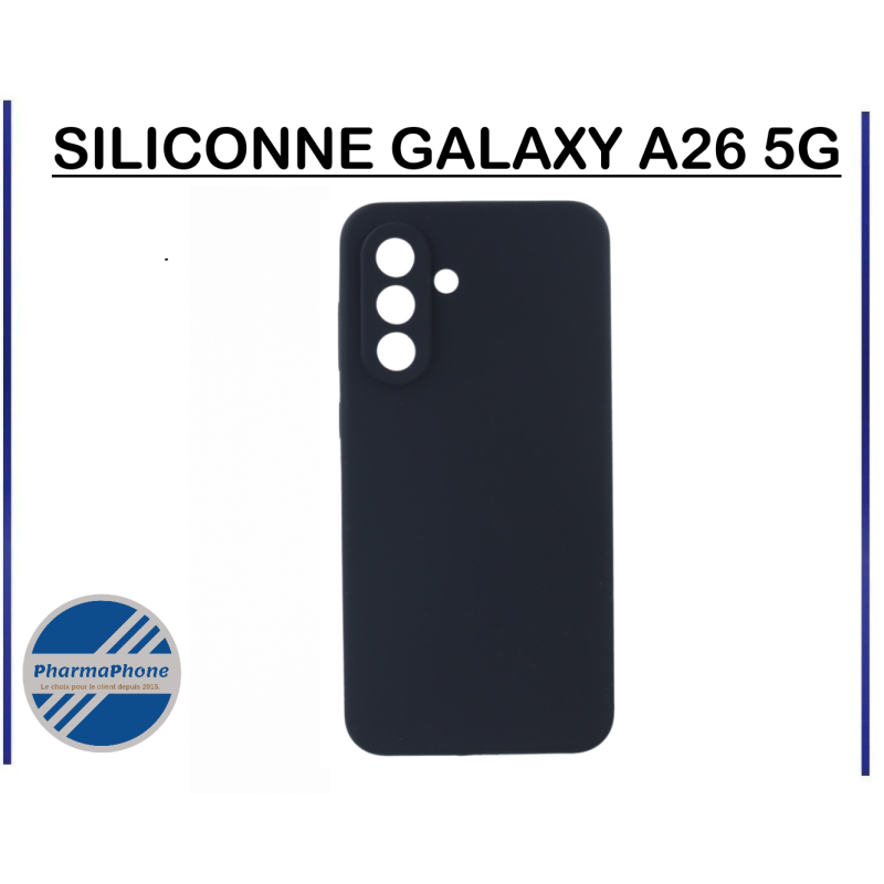 COQUE SILICONE NOIR GALAXY A06 POUR PROTEGER VOTRE IPHONE COQUE SILICONE NOIR GALAXY A06 POUR PROTEGER VOTRE IPHONE