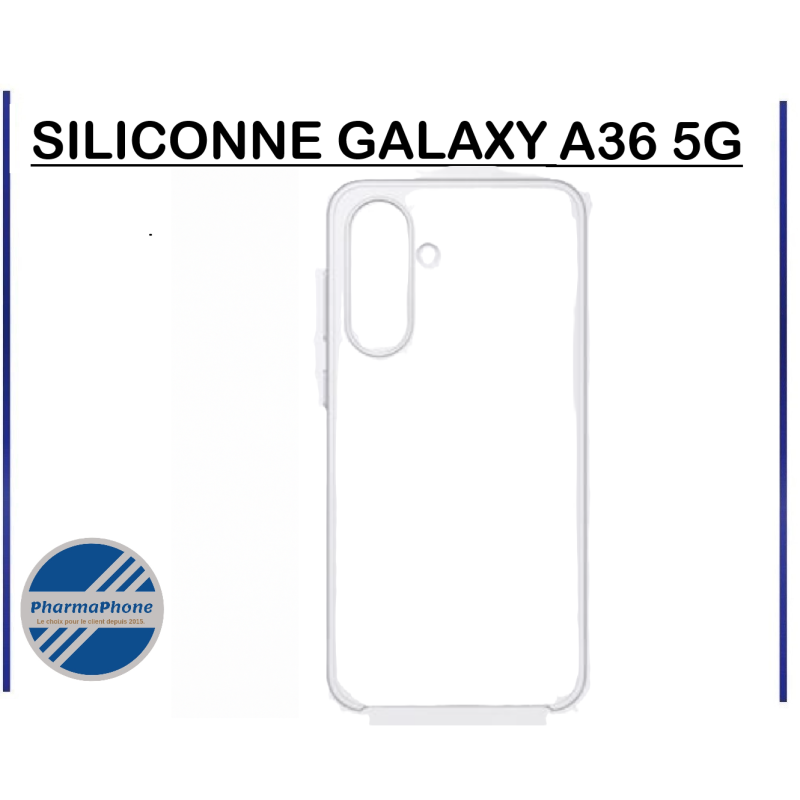 COQUE SILICONE NOIR GALAXY A06   POUR PROTEGER VOTRE IPHONE