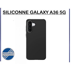 COQUE SILICONE NOIR GALAXY A06   POUR PROTEGER VOTRE IPHONE