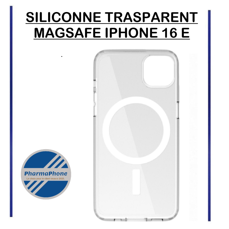 SILICONE TRANSPARENT 4 COIN RENFORCE POUR PROTEGER VOTRE IPHONE