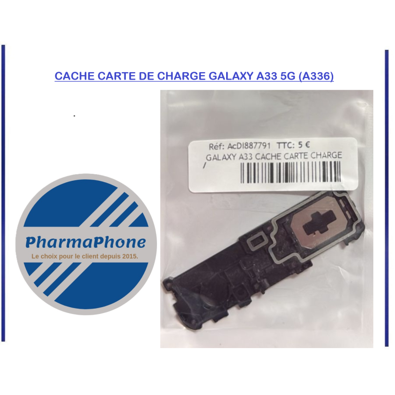 CACHE CARTE CHARGE GALAXY A33 - EMPLACEMENT: Z02-R16-B625