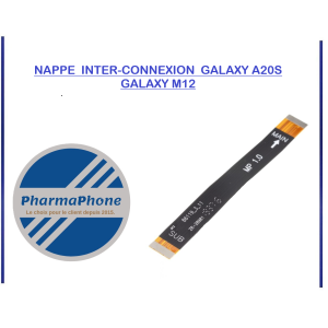 NAPPE CONNEXION SAMSUNG  GALAXY A20S - M12 MARTINIQUE GUADELOUPE GUYANE