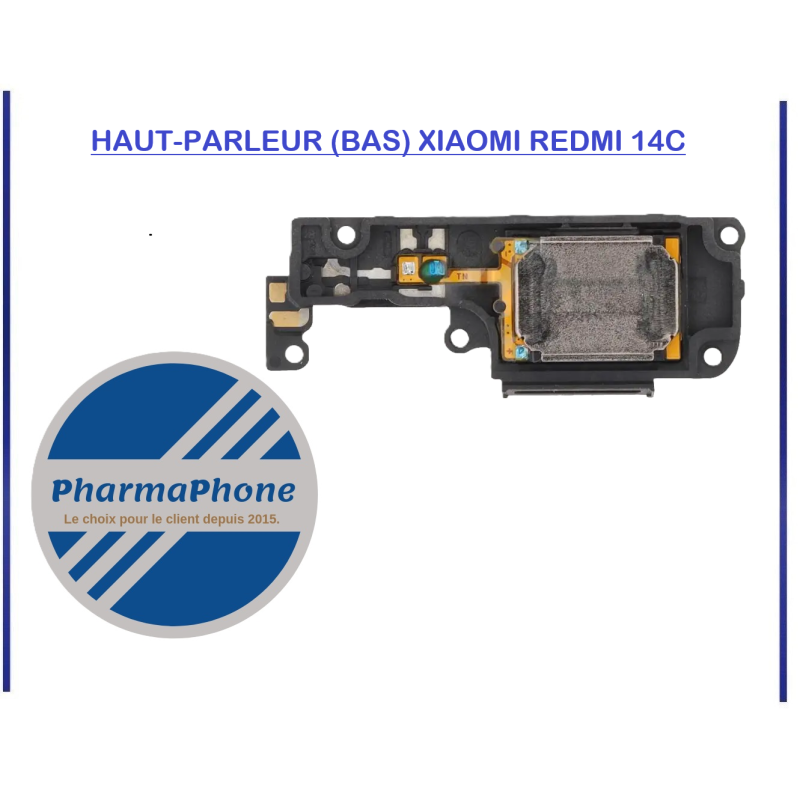 HAUT-PARLEUR (BAS) XIAOMI REDMI 14C - EMPLACEMENT:Z02-R17-B14