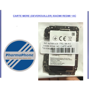 CARTE MERE (DEVEROUILLER) XIAOMI REDMI 14C - EMPLACEMENT: Z02-R17-B16
