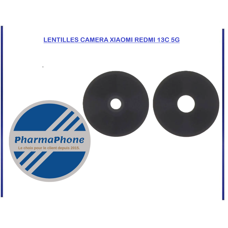 LENTILLES CAMERA XIAOMI REDMI 13C 5G  MARTINIQUE GUADELOUPE GUYANE