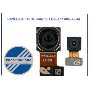 CAMERA ARRIERE COMPLET GALAXY A05 (A055) - EMPLACEMENT: Z02-R17-B769