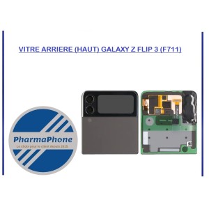 VITRE ARRIERE (HAUT) GALAXY Z FLIP 3 (F711) - EMPLACEMENT: Z02-R15-B24