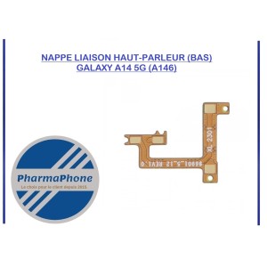NAPPE LIAISON HAUT-PARLEUR (BAS) GALAXY A14 5G (A146) - EMPLACEMENT:Z02-R16-B614